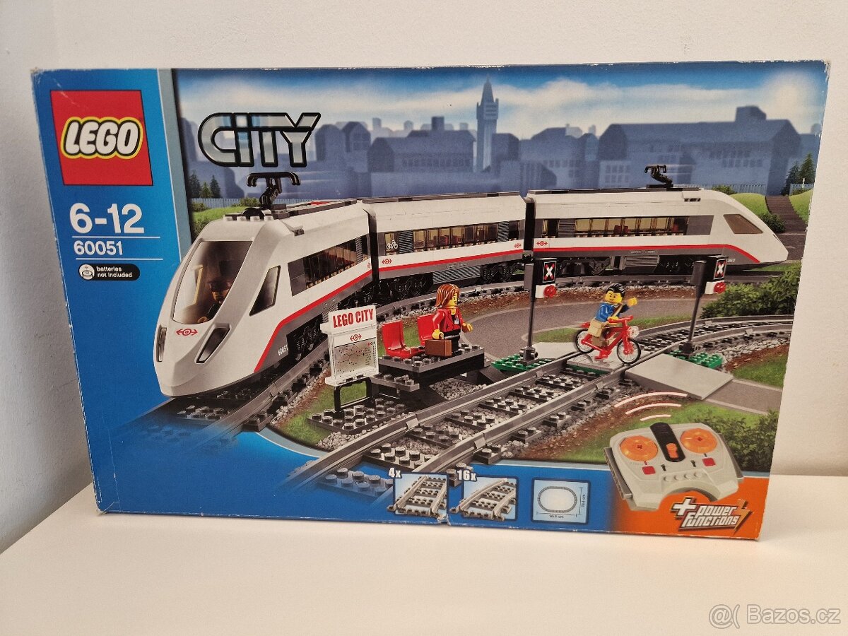 Lego City (60051) Vysokorýchlostný osobný vlak