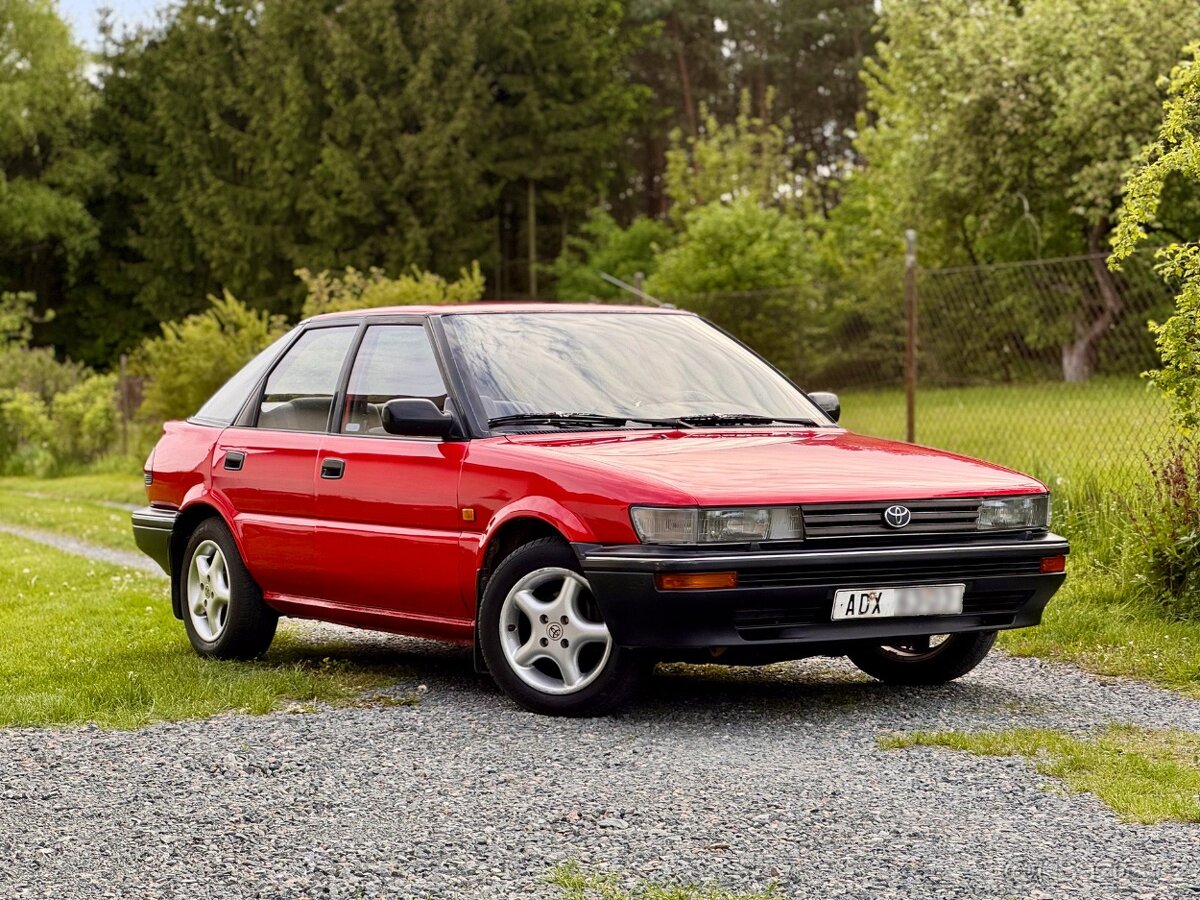 Toyota Corolla Liftback E9 1.8 D XL – r.v. 1991, STK do 6/26