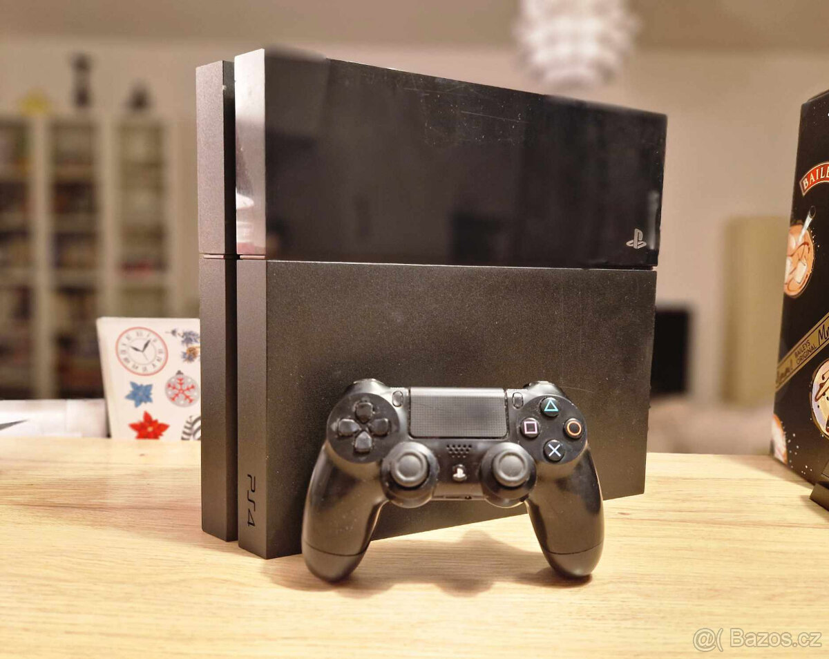Playstation 4, PS4 - tichá, vyčištěná