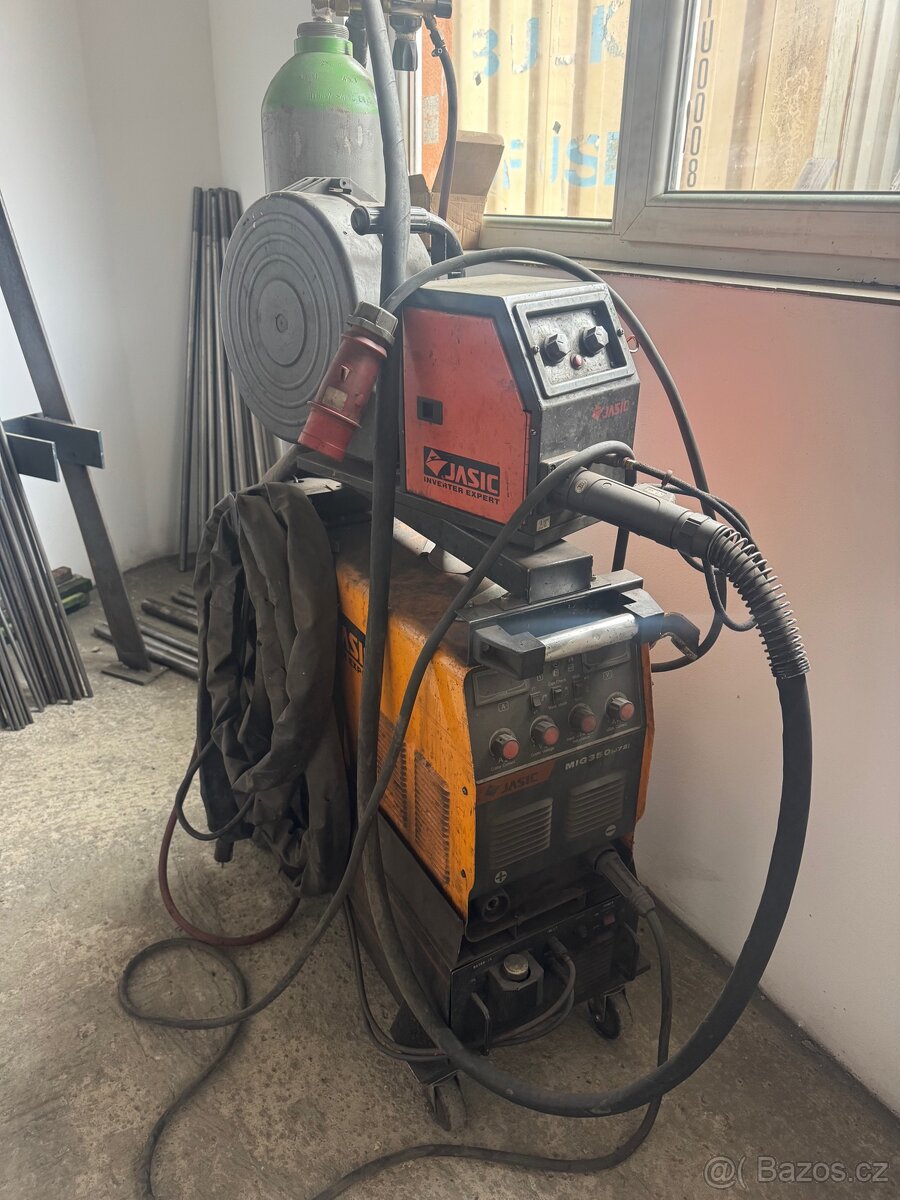 Svářečka JASIC MIG 350 (N) – vodní chlazení – 15 000 Kč