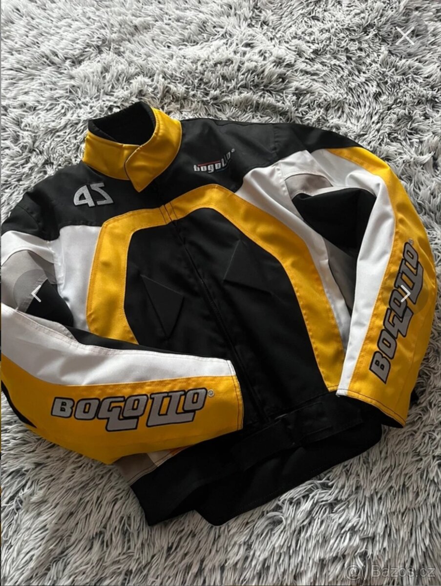 Pánská látková bunda na moto Bogotto