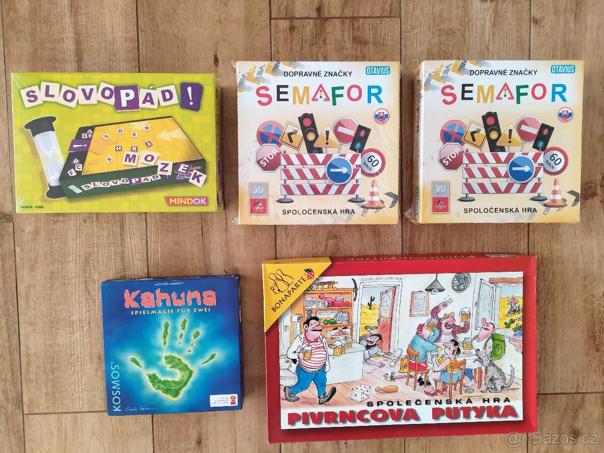 Společenská hra mix - včetně RETRO hry "Člověče nezlob se"