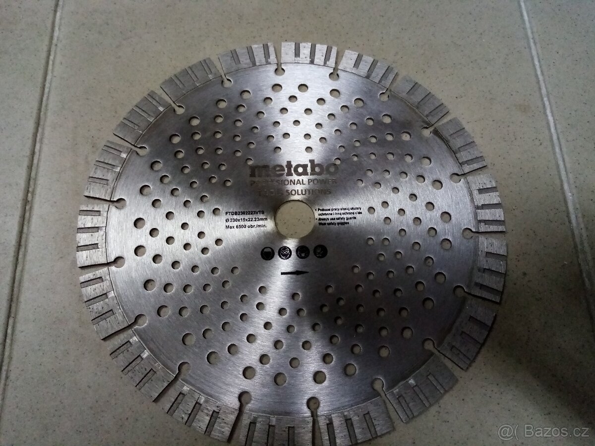 Metabo diamantový kotouč 230