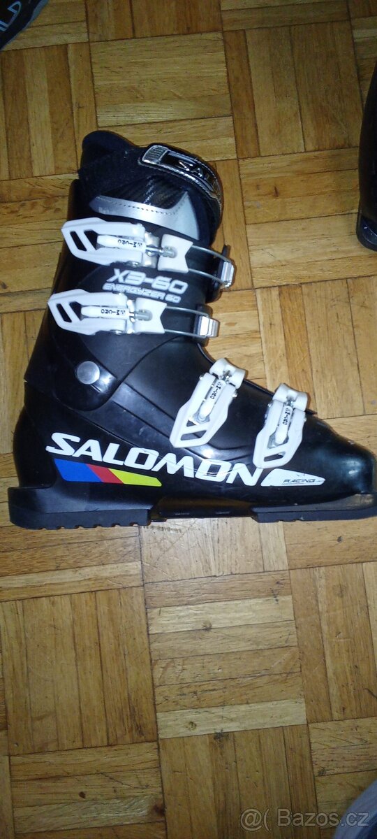 dětské lyžáky salomon Energyzer x3, vel. 38, tuhost 60