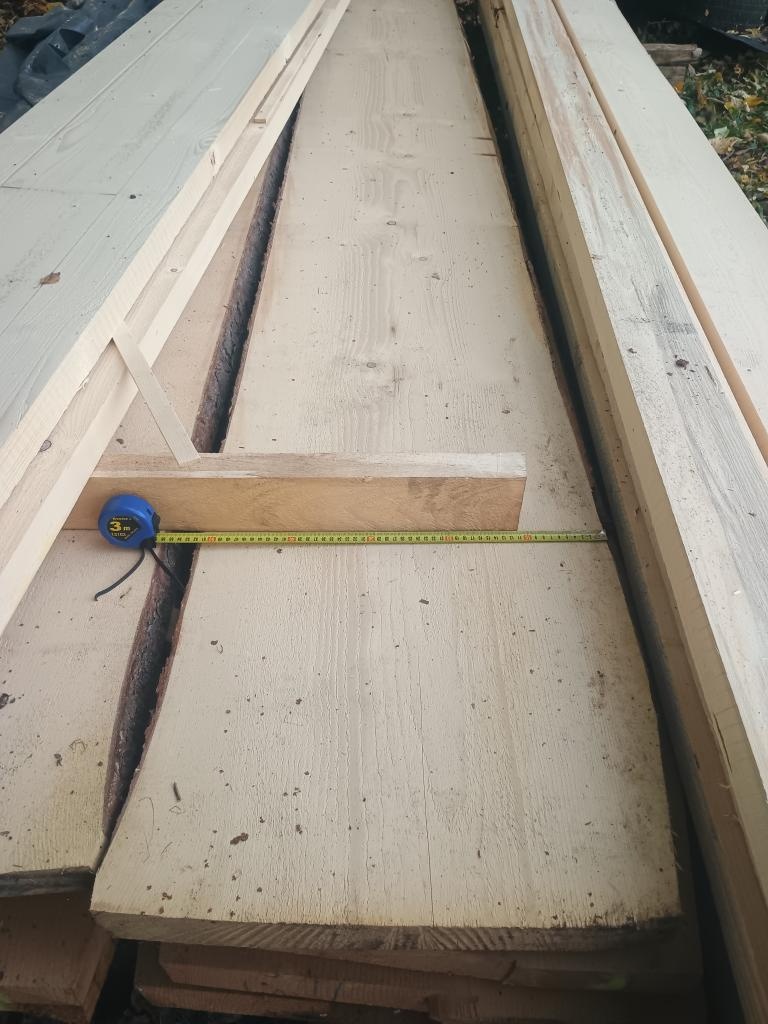 suché smrkové fošny 5cm 4,3m široké 50cm