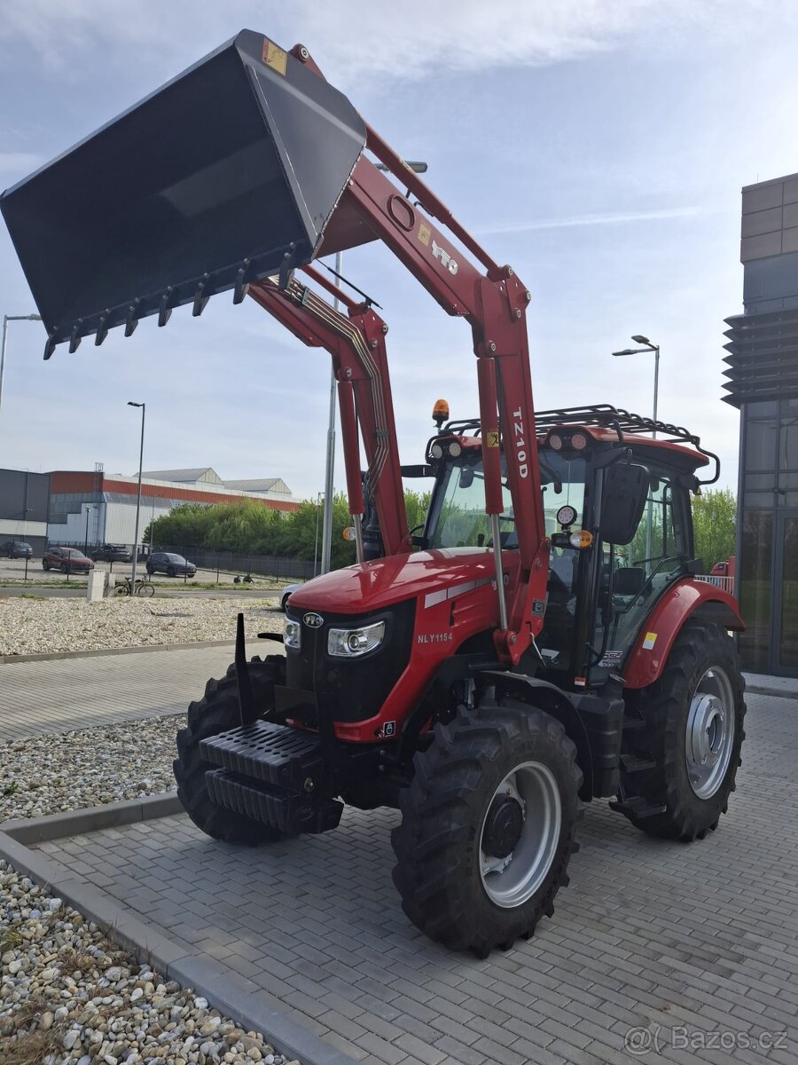 YTO NLY1154 včetně čelního nakladače