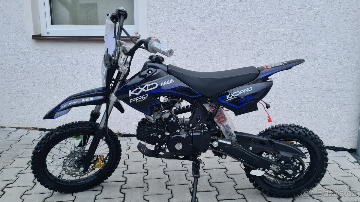 Pitbike KXD GT- 125S Automat, kola 14/12, motor Honda DAX