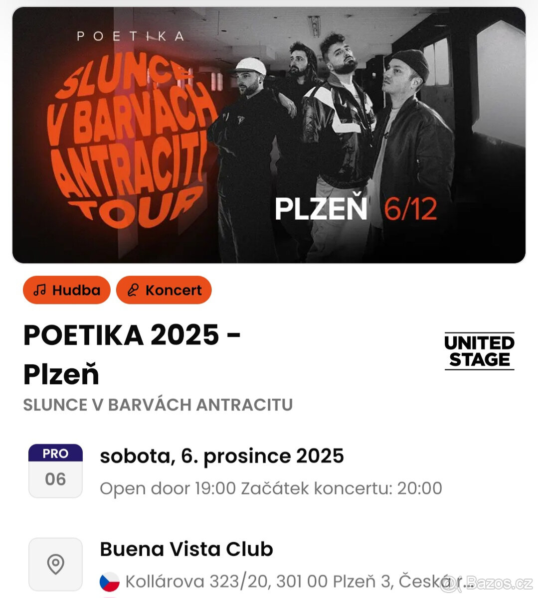 POETIKA - Buena Vista Plzeň