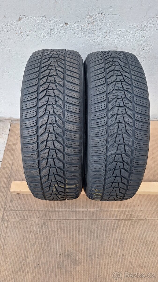 2ks zimní pneu Hankook 225/60 R17 6mm