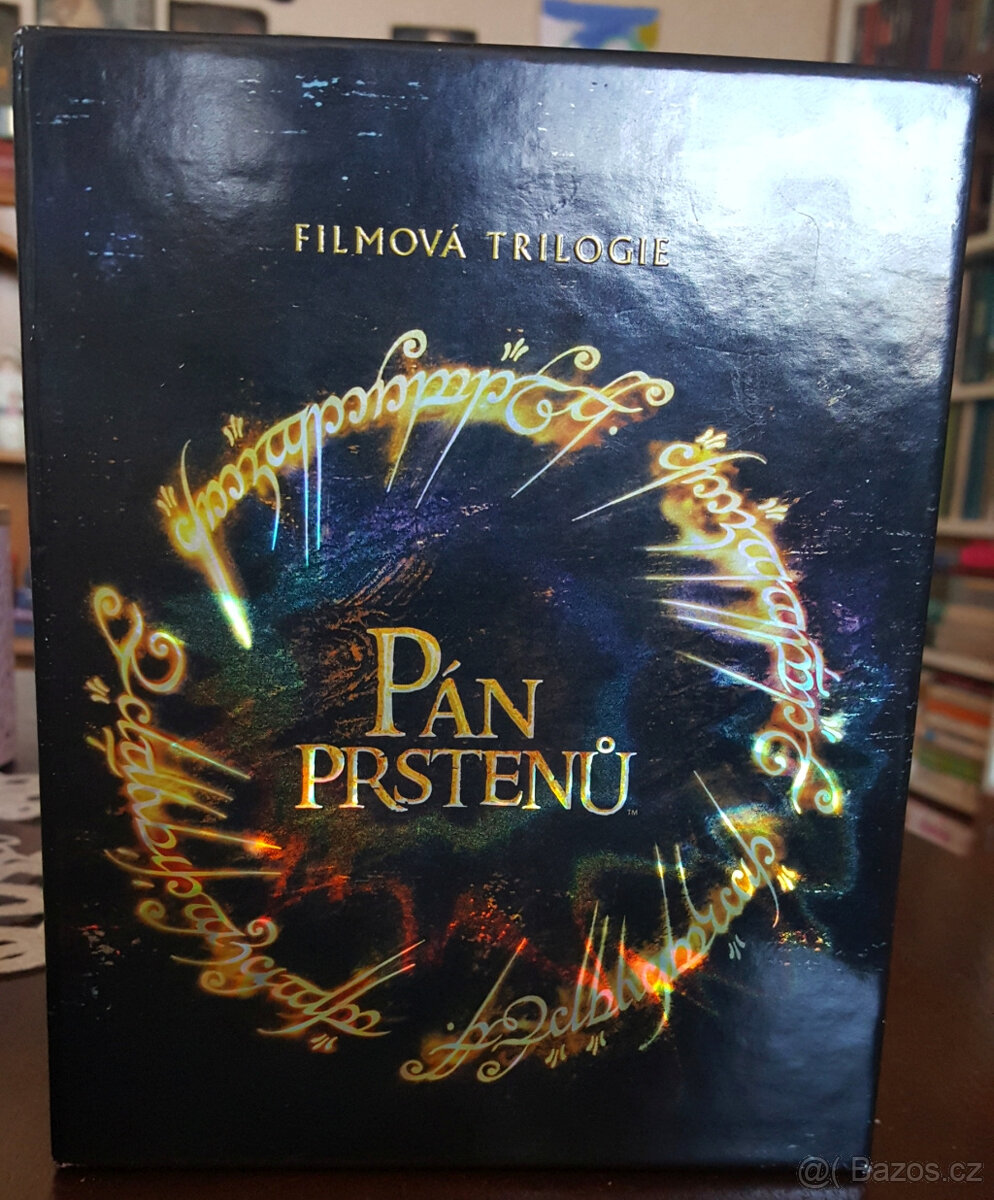 3x Blu-ray Pán Prstenů (Český Dabing) Jako NOVÉ