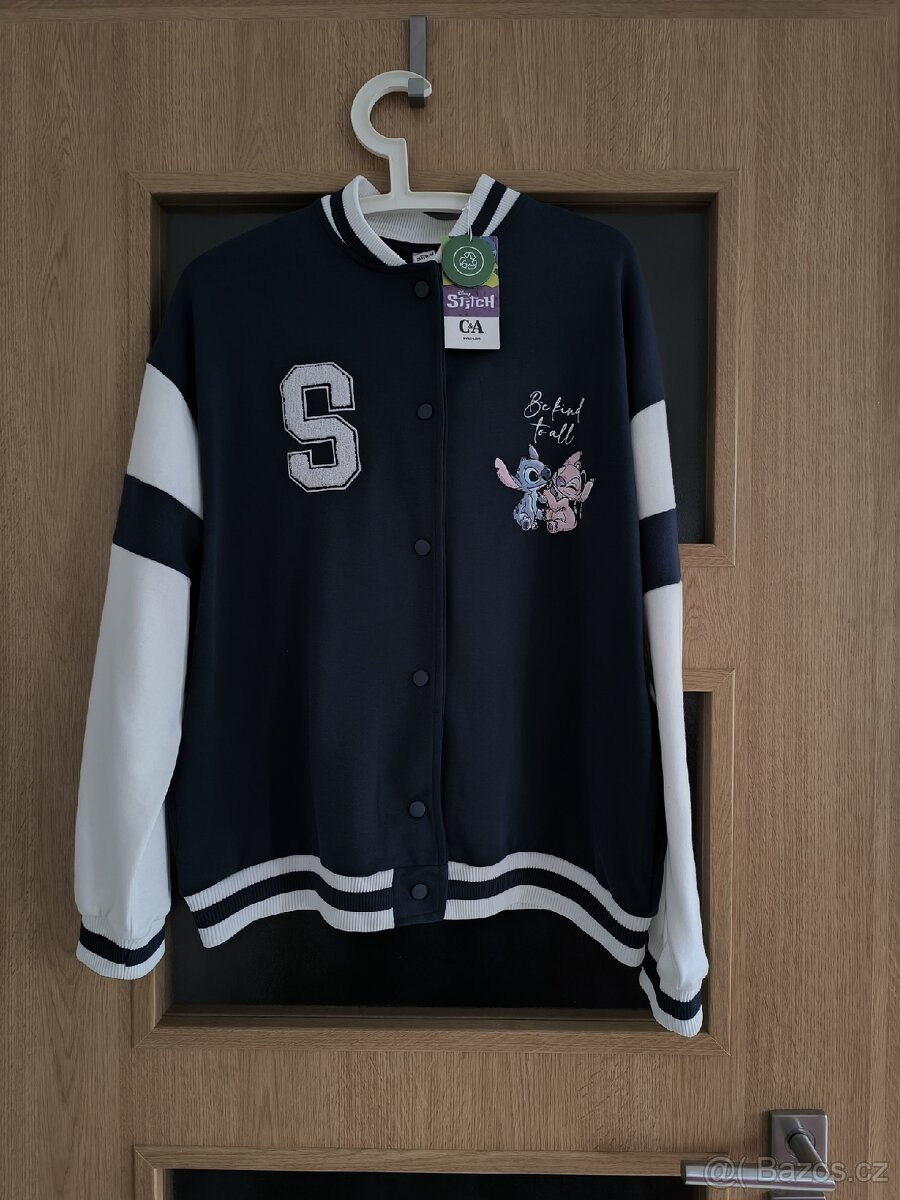 Mikina na patentky Stitch