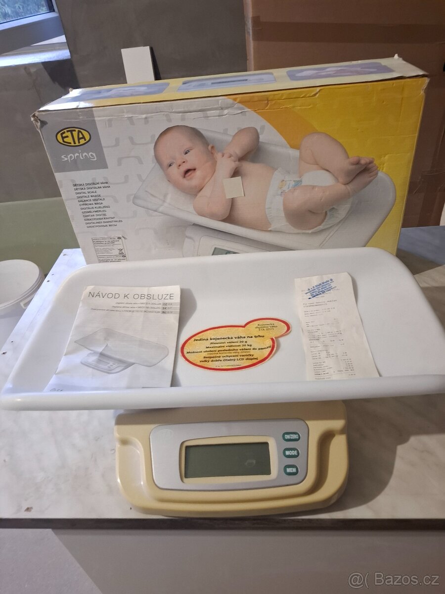 dětská digitální váha