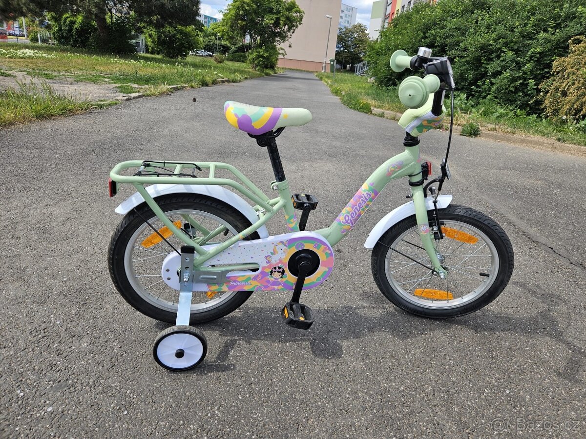 Prodám dětské 16"kolo (dívčí).