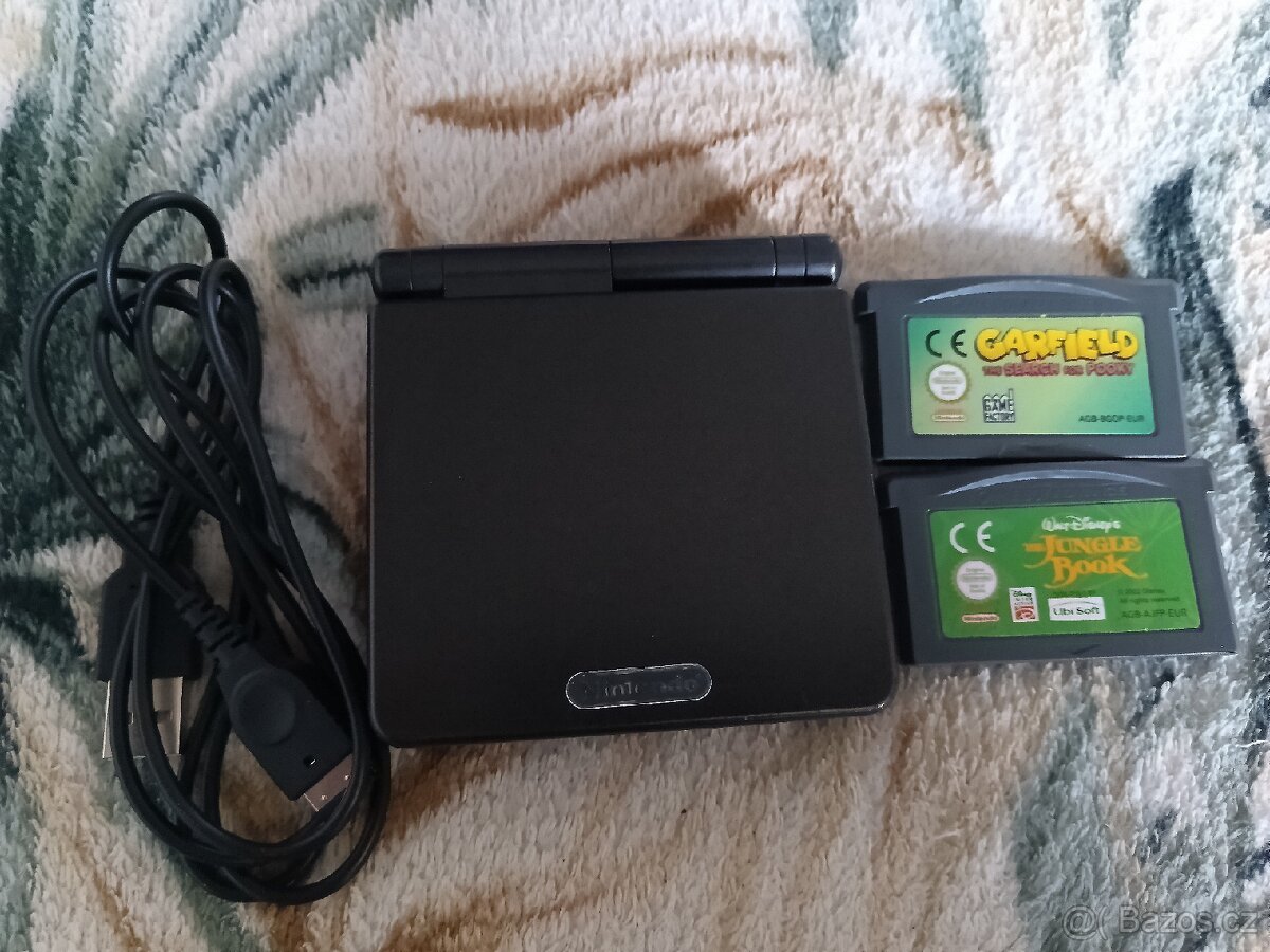 Nintendo Gameboy Advance GBA SP + Hry