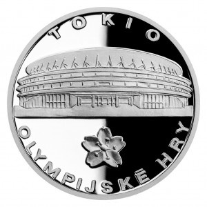 Stříbrná medaile Olympijské hry v Tokiu 2021 - proof