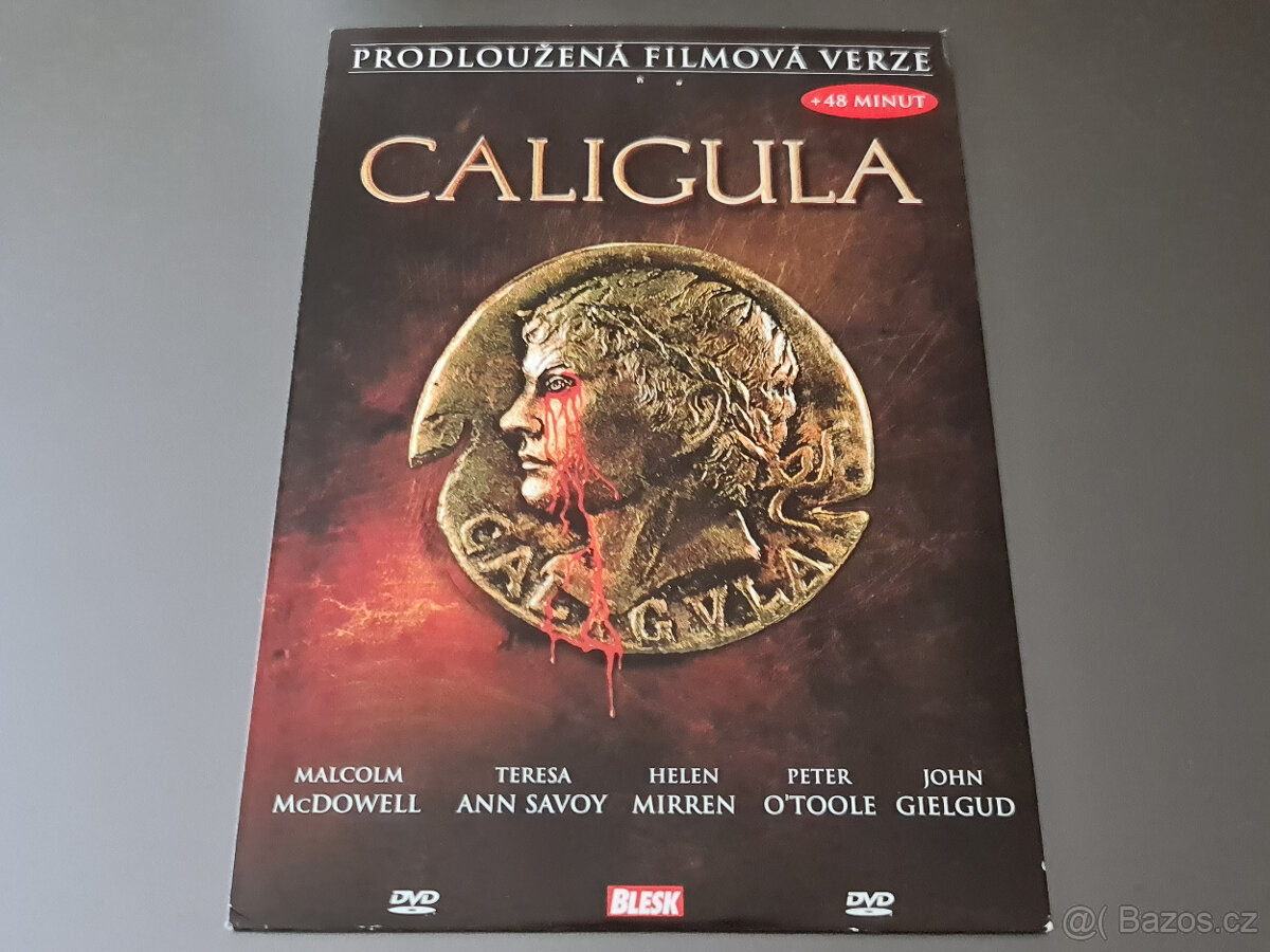 CALIGULA - prodloužená verze (DVD, CZ dabing)