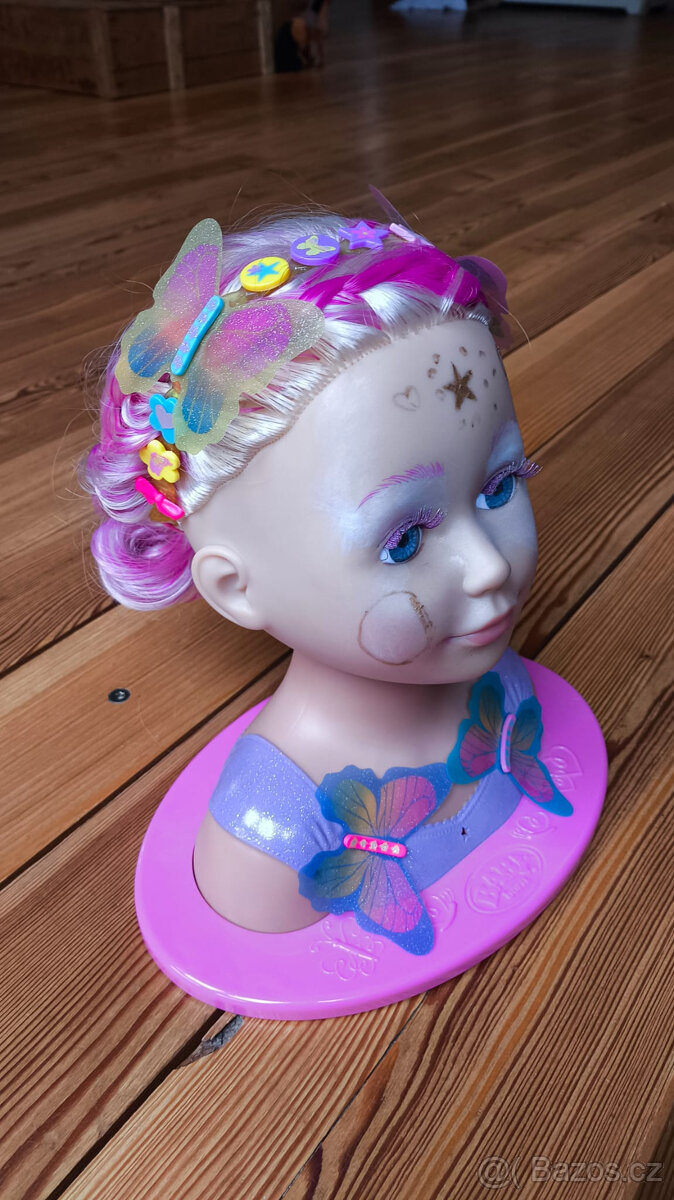 Česací hlava Baby Born