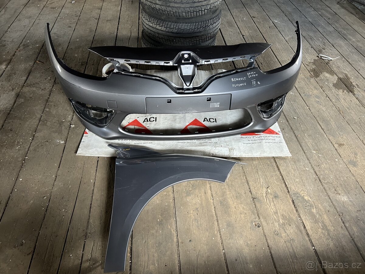 Nárazník a blatník Renault Fluence 2012/13