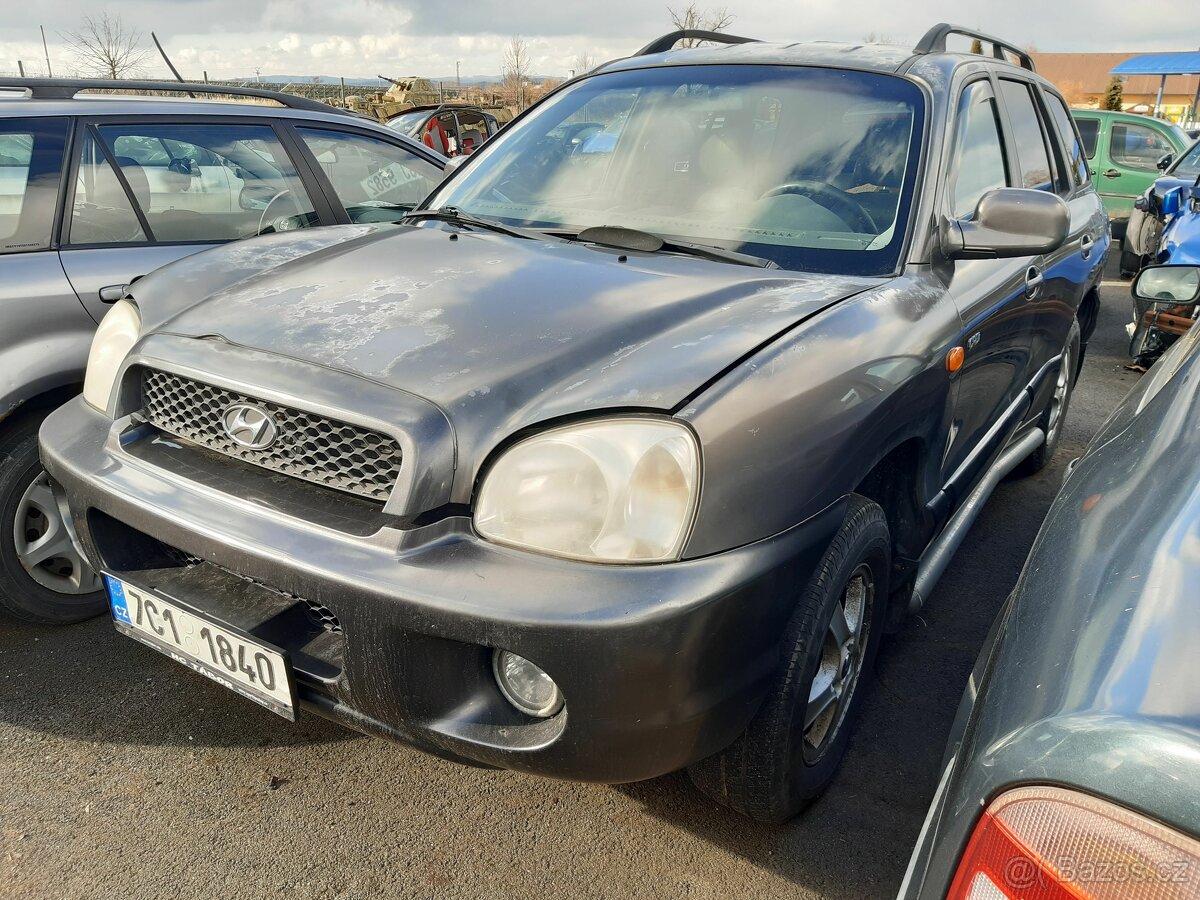 Hyundai SantaFe 2,0CRDi 92kW D4EA 2004 - DILY z vozu