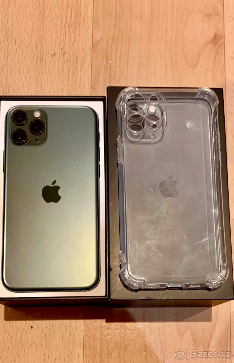 iPhone 11 Pro Midnight Green BATERIE 100% TOP