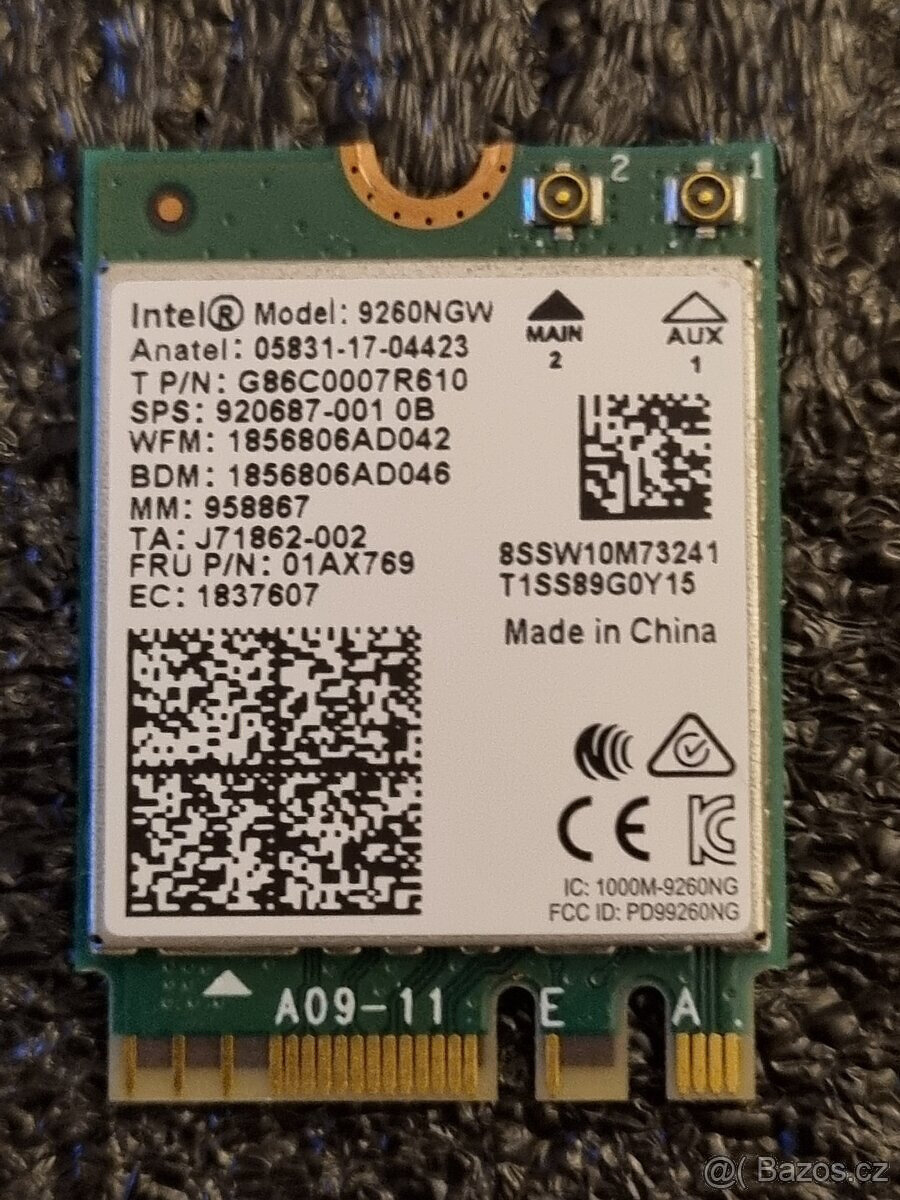 Intel Dual Band Wireless-AC 9260 NV
