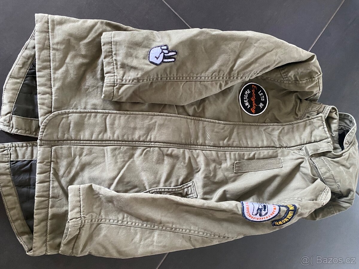 Parka H &M bunda 8-9 let