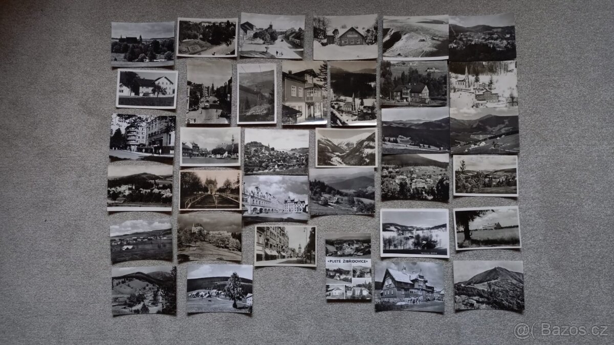 Pohlednice z roku 1950