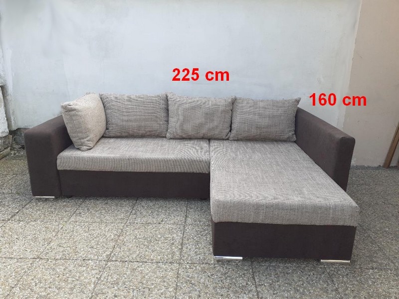 sedačka rozkládací s úložným prostorem