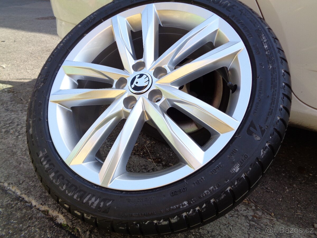 Volkswagen Polo škoda fabia nové 17 alu kola 5x100