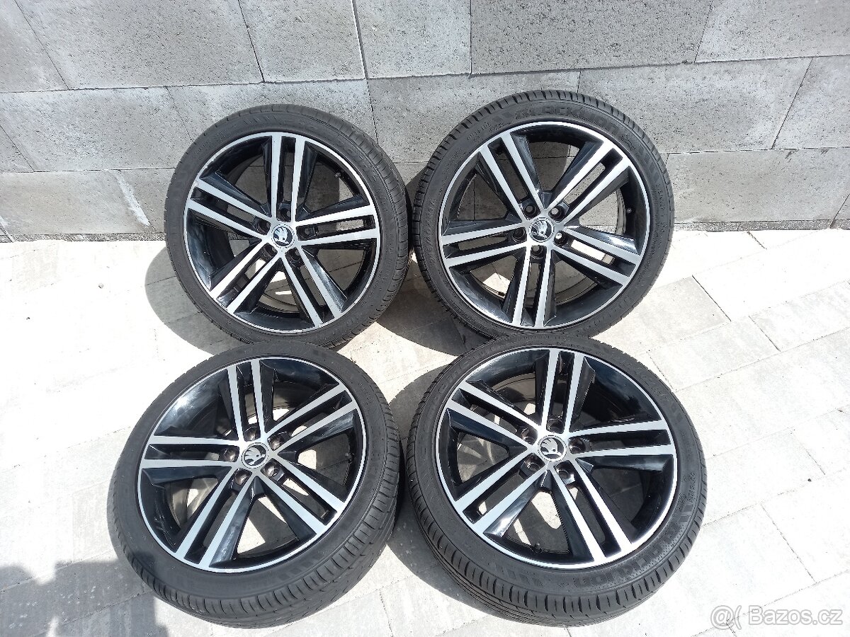 Originál alu kola skoda rapid