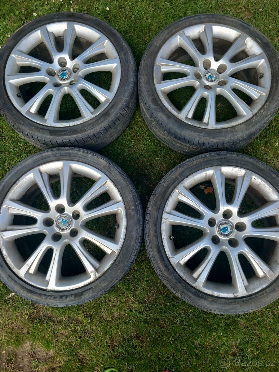 Alu kola 5x112 r 18 4ks + rezervní