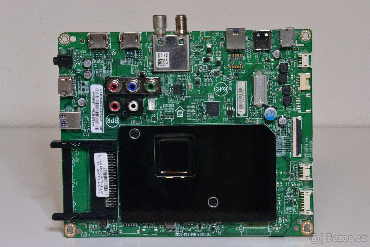 Náhradní díly z televize Philips 65PUS6504