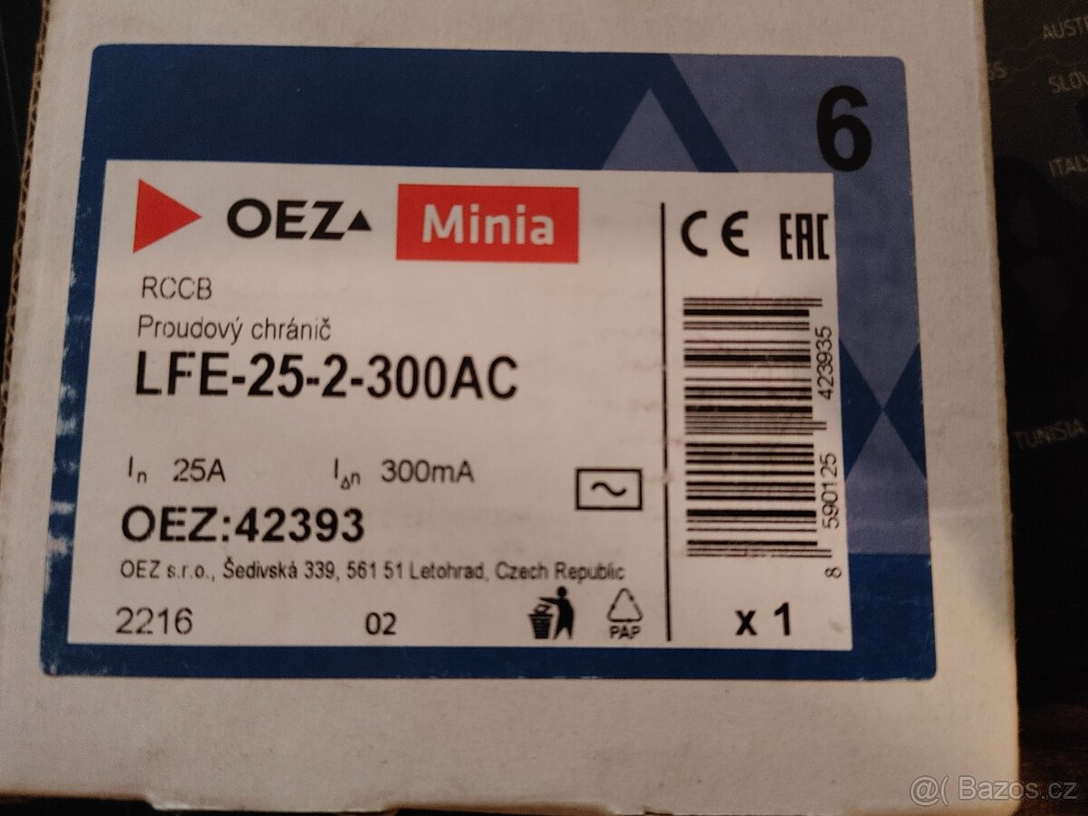chránič LFE-25-2-300AC /OEZ:42393/