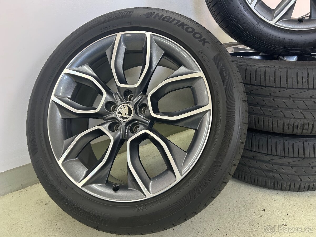 TOP letní originál al sada Škoda Kodiaq Crater 5x112