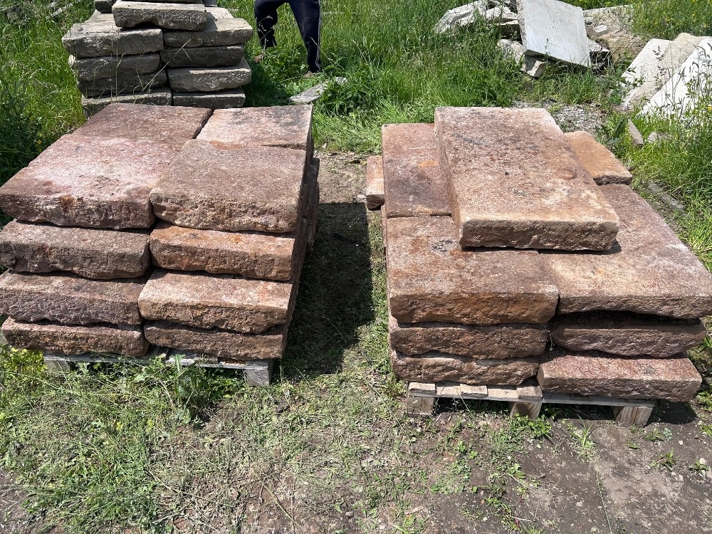 stará kamenná dlažba zápražáky 8 m2