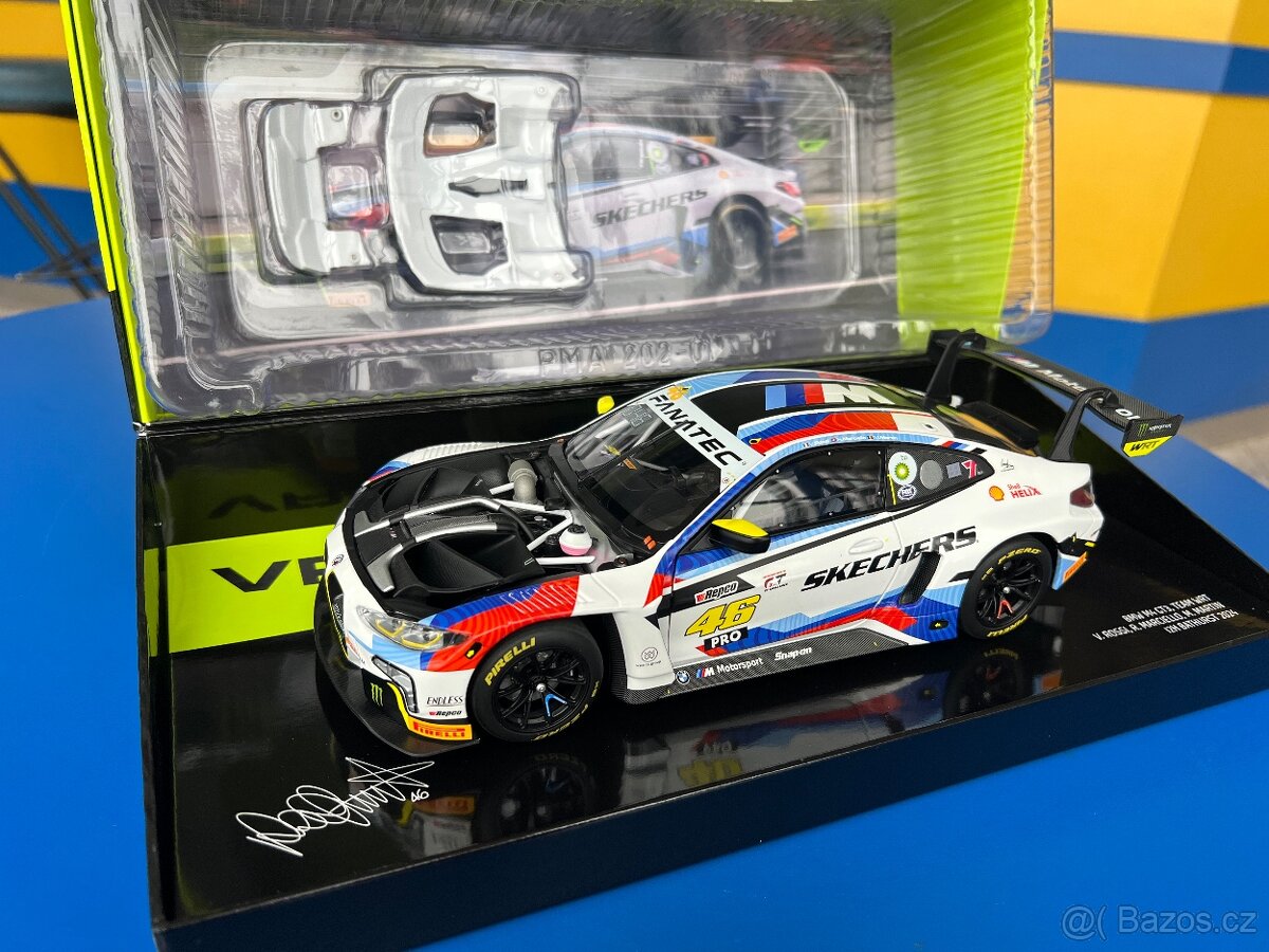 Prodám 1:18 BMW M4 GT3 Rossi 2024