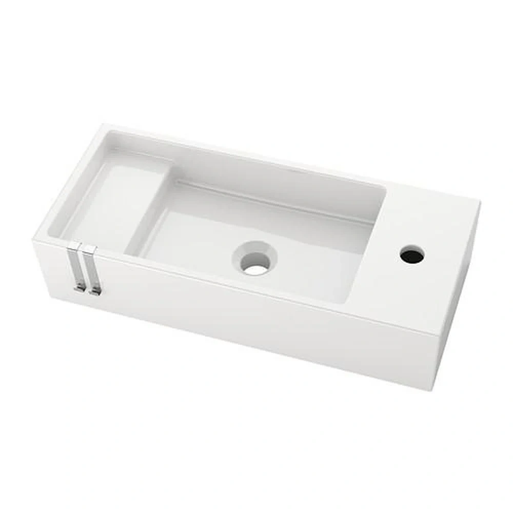 IKEA 802.066.53 - LILLÅNGEN jedno umyvadlo bílé 62x27x14 cm