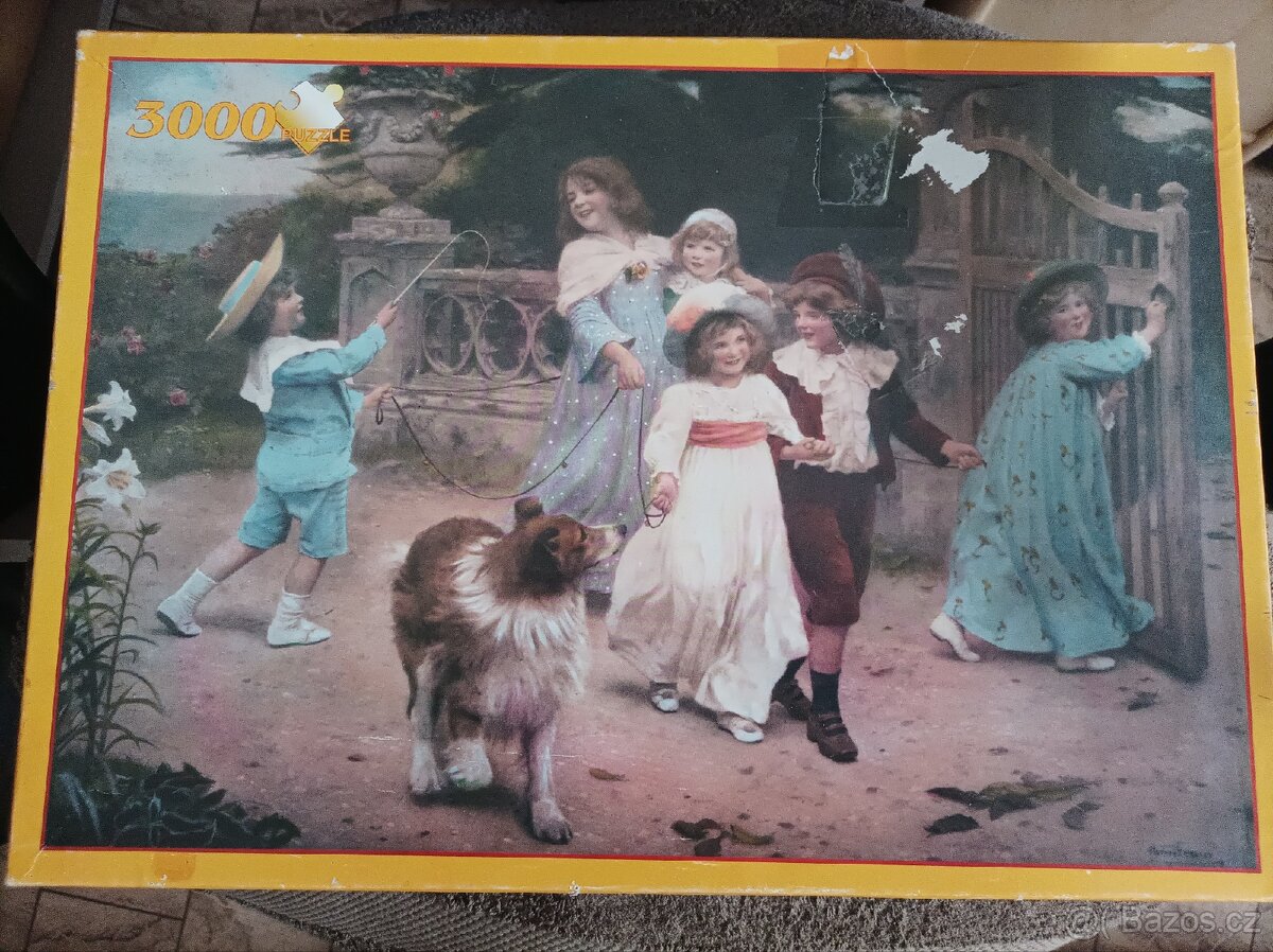 Krásné retro puzzle 3000 ks