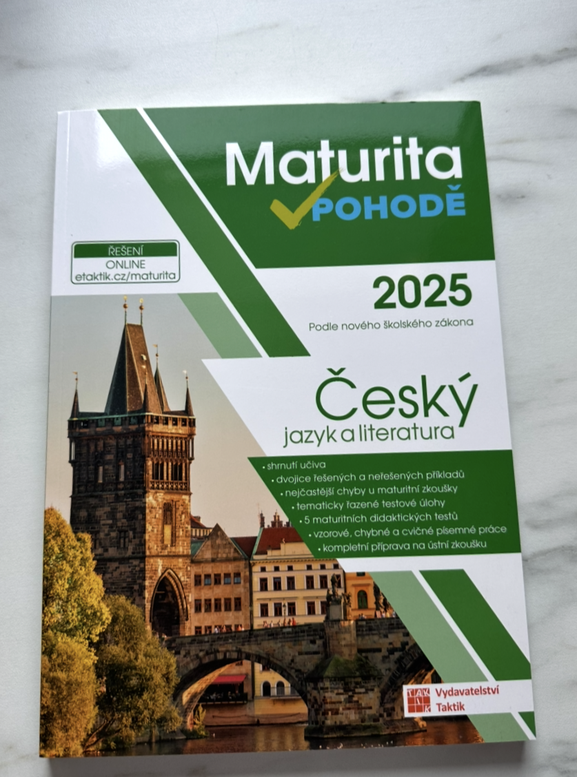 Maturita v pohodě 2025 Český jazyk a literatura