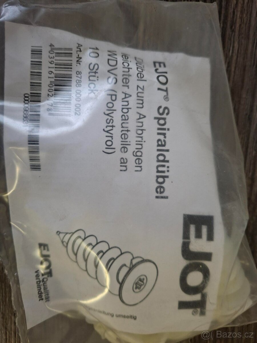 Iso - Spirální hmoždinka EJOT