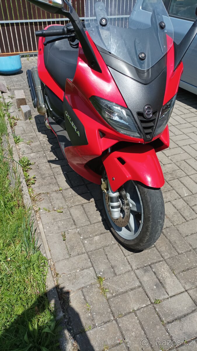 Gilera Nexus 500 max 170/km jede suprově