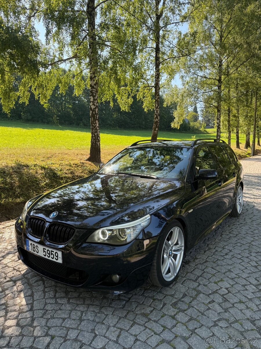 BMW E61 525d LCI • M-paket • 3.0 M57 • 145 kW - VÝMĚNA MOŽNÁ