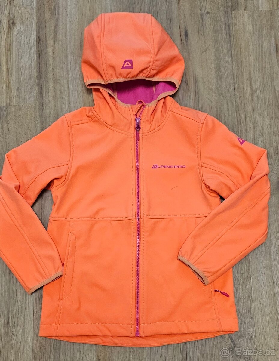 Softshellová bunda Alpine 128/134