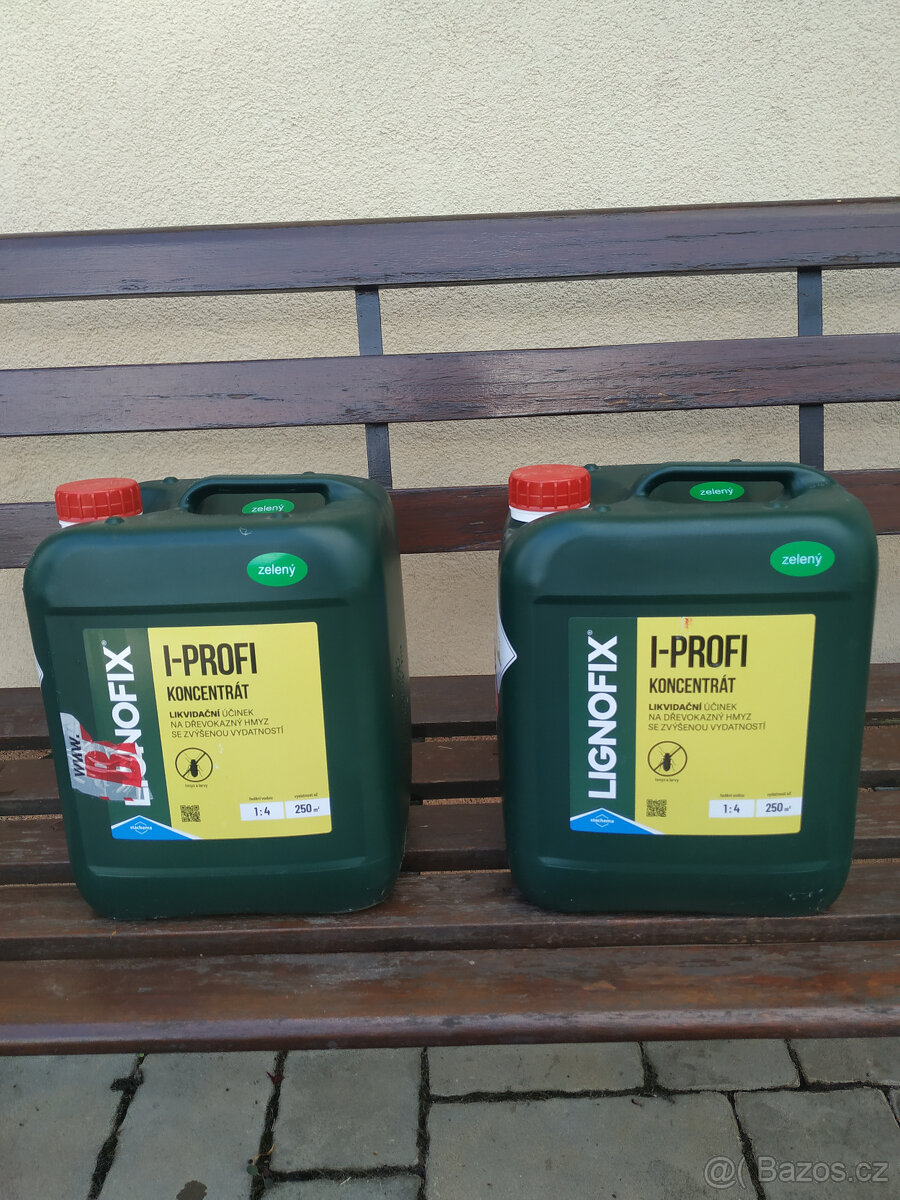 Přípravek k ošetření napadeného dřeva LIGNOFIX I-PROFI KONCE