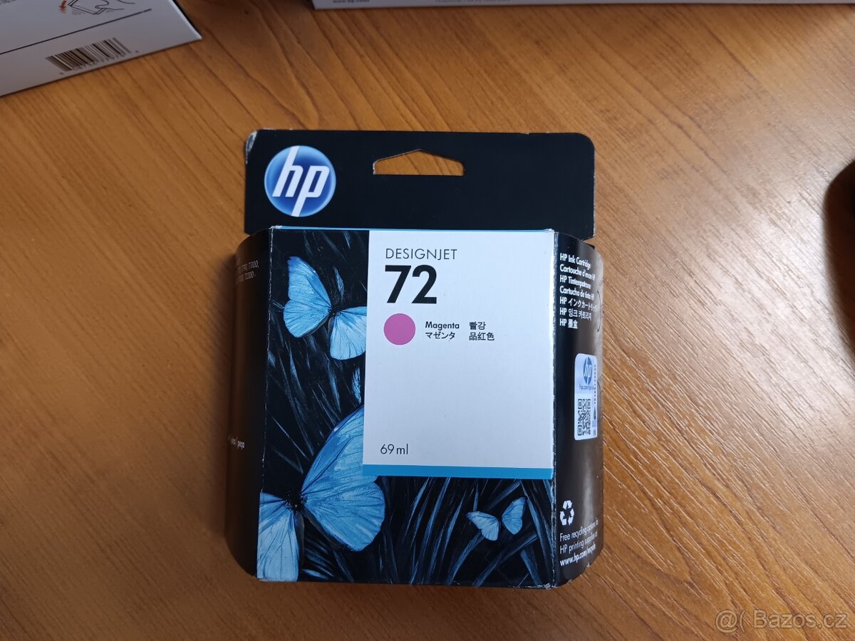 HP 72 (C9399A) - cartridge, magenta (purpurová)