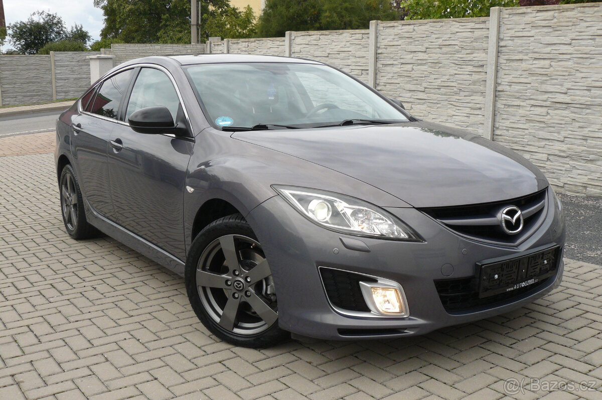 MAZDA 6 GH, 2.5i 16v, 125kW, GTA, XENONY, TEMPOMAT, ALU.