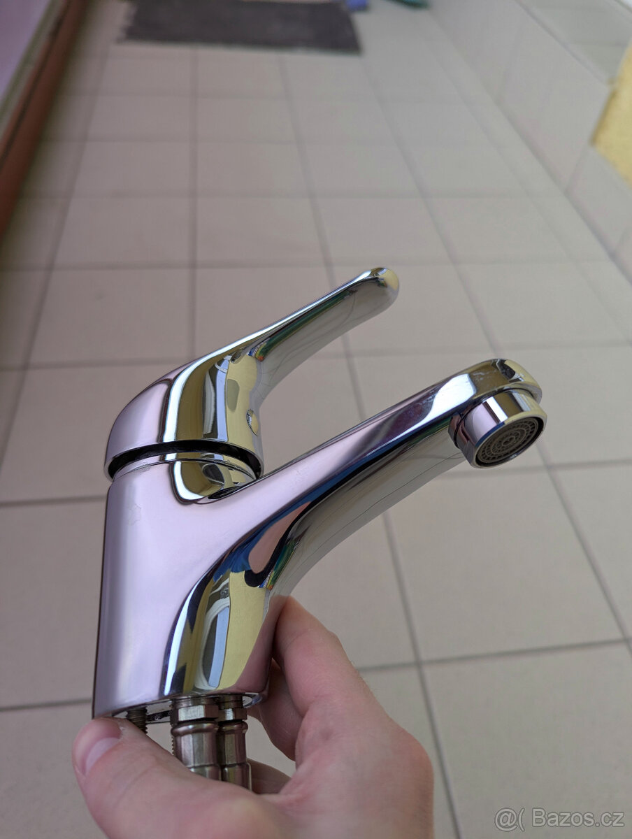 HOFFER stojánková umyvadlová baterie bez výpusti, chrom