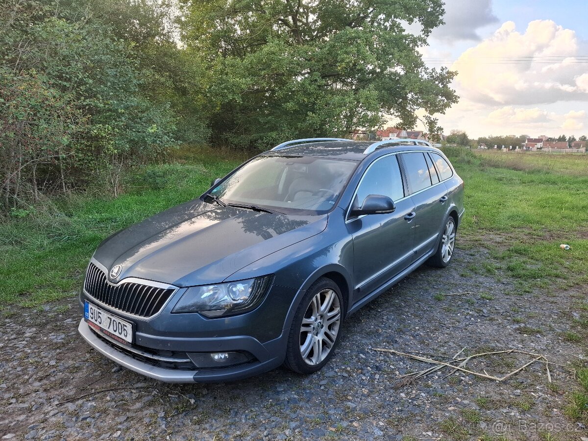Škoda Superb 2 - Scout (2014, 2.0 TDi, DSG, 4x4)
