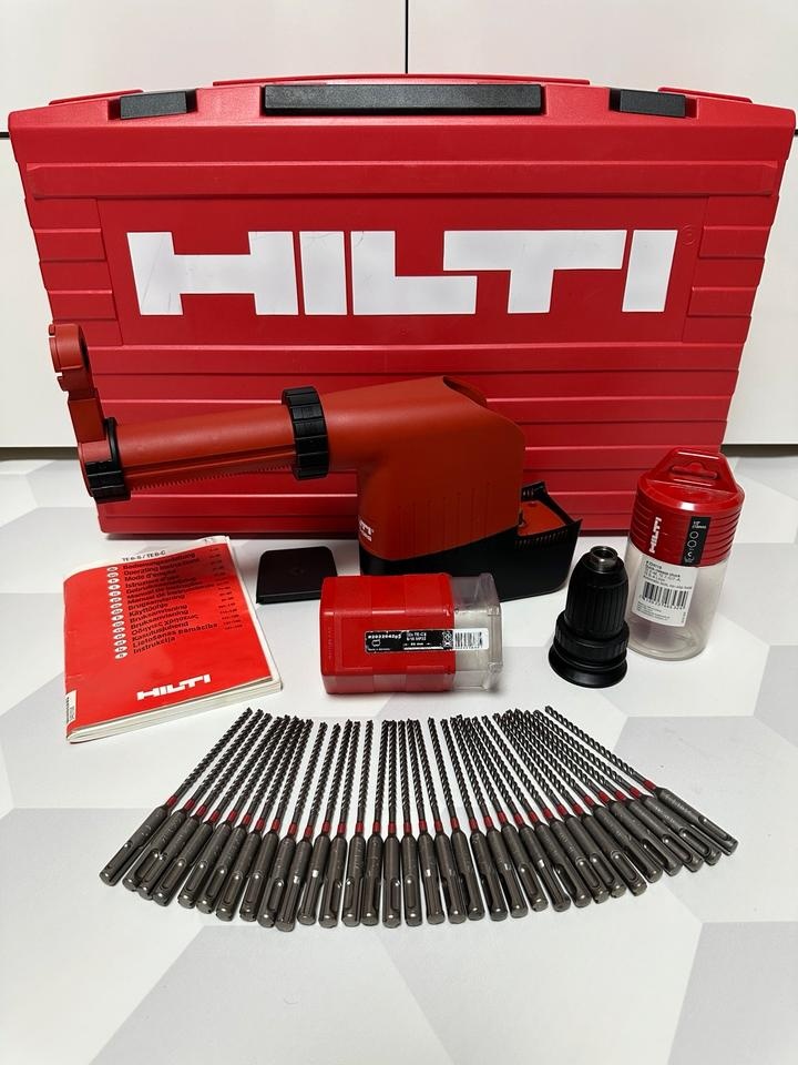 Hilti TE 6-C kufr s příslušenstvím a DRS systémem – nové