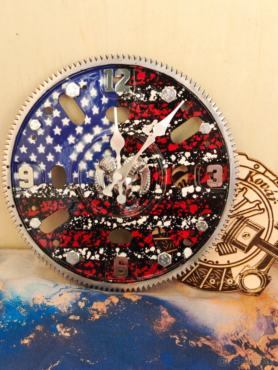 DODGE hodiny ze setrvačníku - Autonábytek Kovář